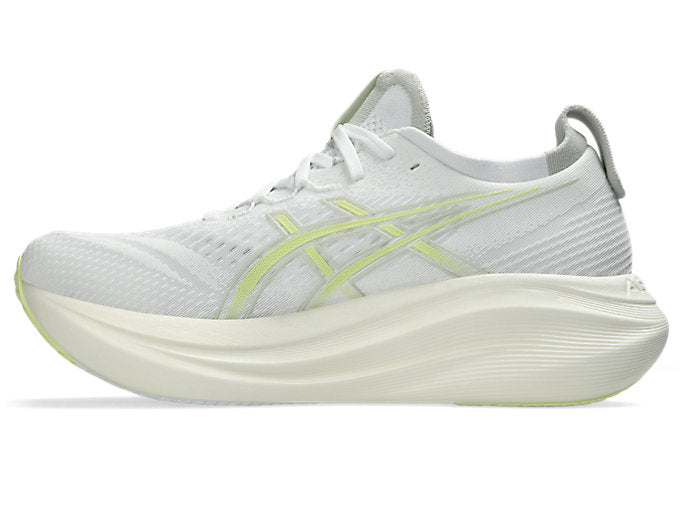 ASICS GEL-Nimbus 27 - White/Huddle Yellow